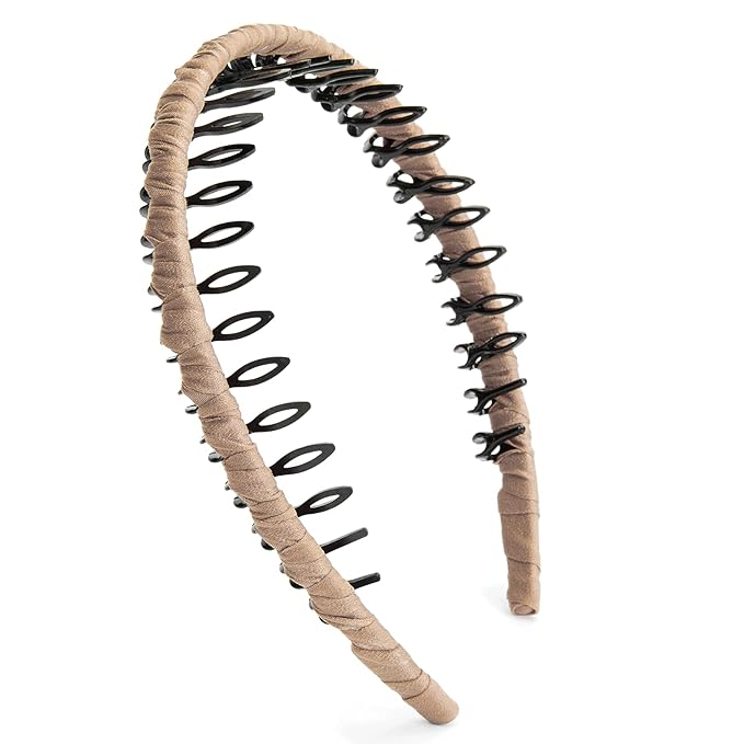 STHUAHE4PC Multicolor Protection Resin Teeth Comb Hair Hoop Hairband Headband Hair Accessories by Beauty hair (Beautiful)