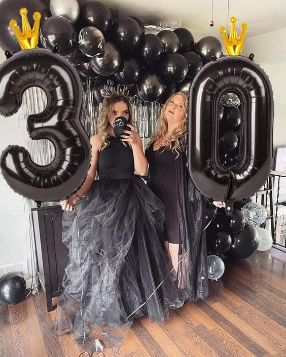 Black 3 Balloon - Image 3