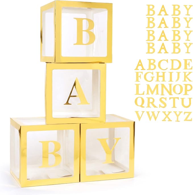 Voircoloria Baby Boxes with 26 Letters by Voircoloria
