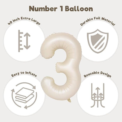 Number Balloons for Birthday Decorations - Image 3