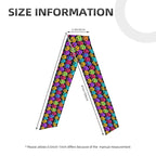 Men Women Beauty Skinny Sports Sweat Band Hand Decor for Running Travel Spa, Long Boho Style Halloween Trippy Neon Pumpkin Skull Hair Band Headdress