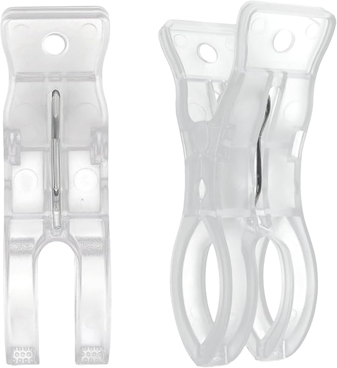 3.5 Inch Clear Plastic Spring Clamps, Transparent Clips - Image 5
