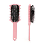 Curly Hair Brush, Volume Curl Defining Brush for Detangling Shaping and Styling Women's Curls, Reduce Pulling (Purple)