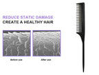 3 Teasing Comb, Tail Comb for Root Teasing for Thin, Add Volume Fine and Normal Hair Types, Hair Comb For Women And Men, 8.75 Inches