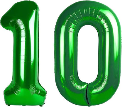 Numbers 50 Balloon 40Inch Blue Balloons by Argthjy
