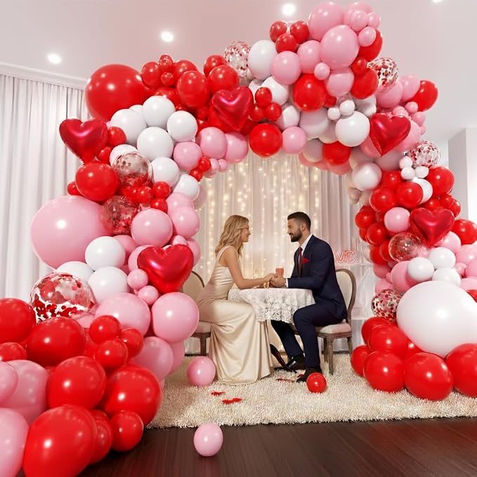 Valentines Day Balloons Garland Arch Kit - Image 7