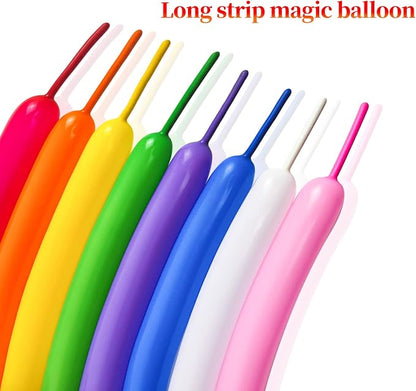 Long Balloons Animals, Thickening 260 Balloons - Image 2