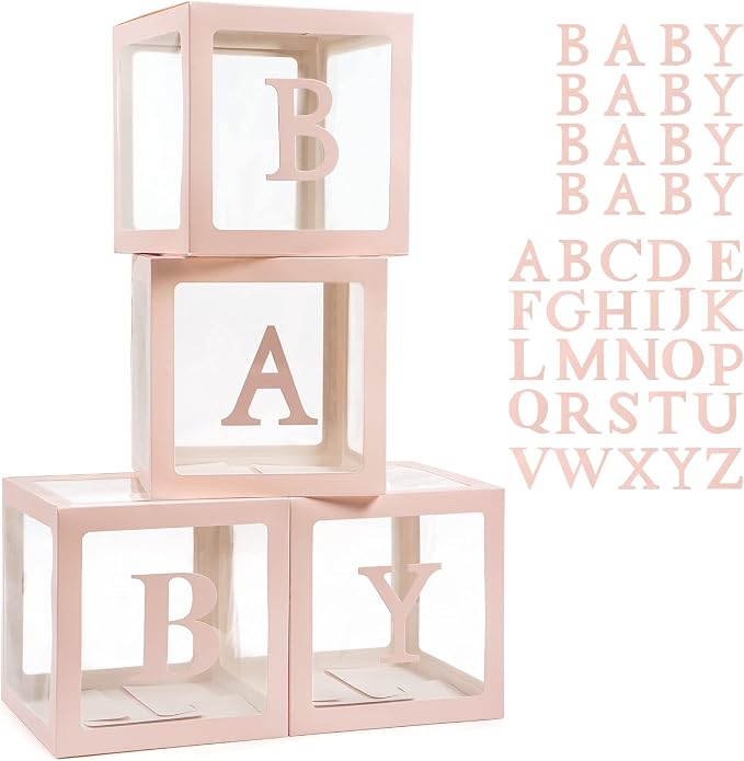 Voircoloria Baby Boxes with 26 Letters by Voircoloria