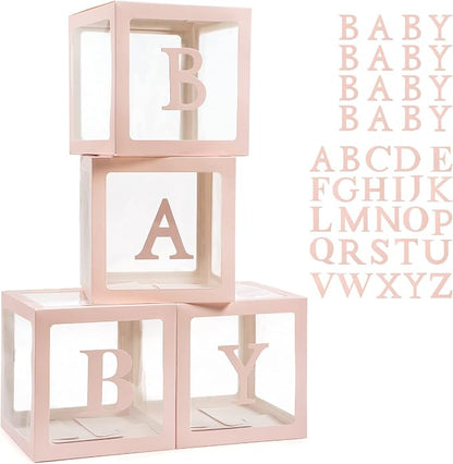 Voircoloria Baby Boxes with 26 Letters by Voircoloria