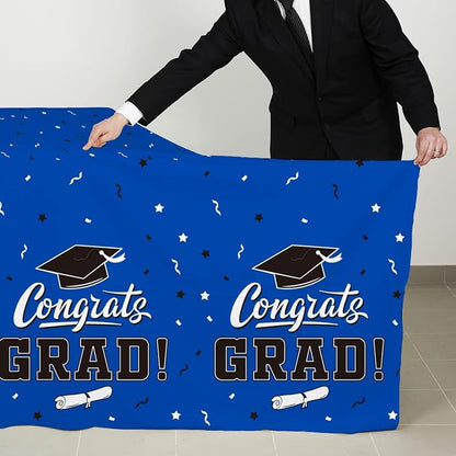 Graduation Decorations 2026, Gongrats Grad Tablecover - Image 4