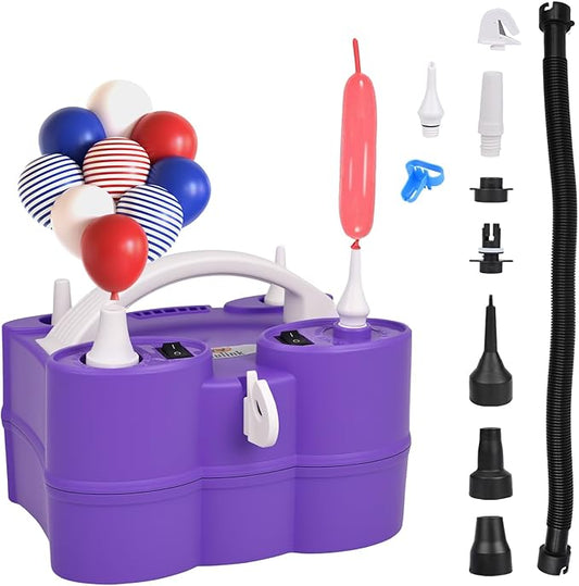Electric Balloon Pump, Portable Electric Balloon Blower Machine Balloon Air by NuLink