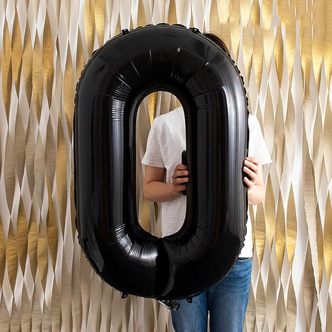 26 Balloon Number Black 40 Inch Foil Mylar - Image 6