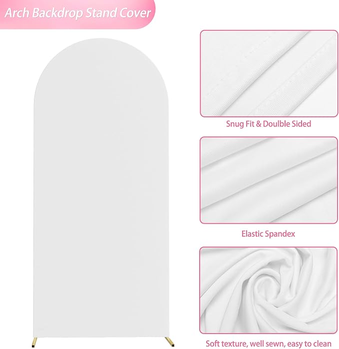 6FT Arch Backdrop Stand and Cover Set, Arch Stand - Image 4