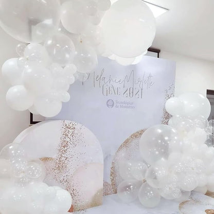 RUBFAC 129pcs Clear Balloons Different Sizes 18 12 10 5 Inches - Image 5