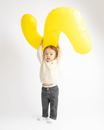 Yellow Number 2 Balloon 40 Inch - Image 6
