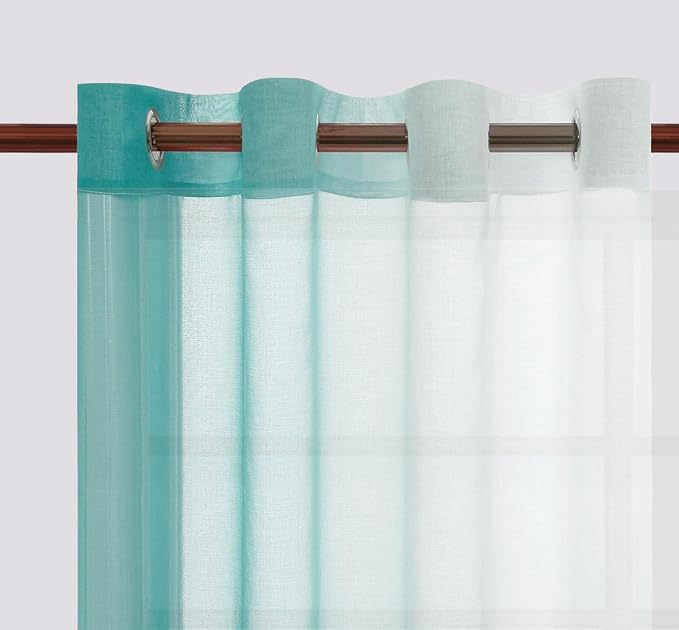 DWCN Ombre Short Sheer Curtains - Image 7