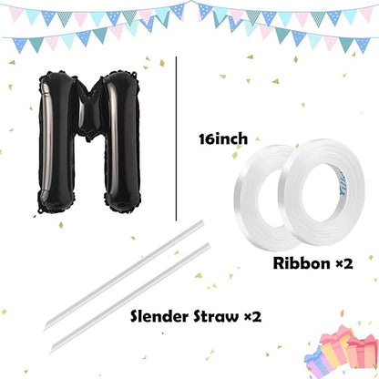 Letter Balloons 16 Inch Mylar Foil Alphabet Letter A-Z Balloons Set - Image 2