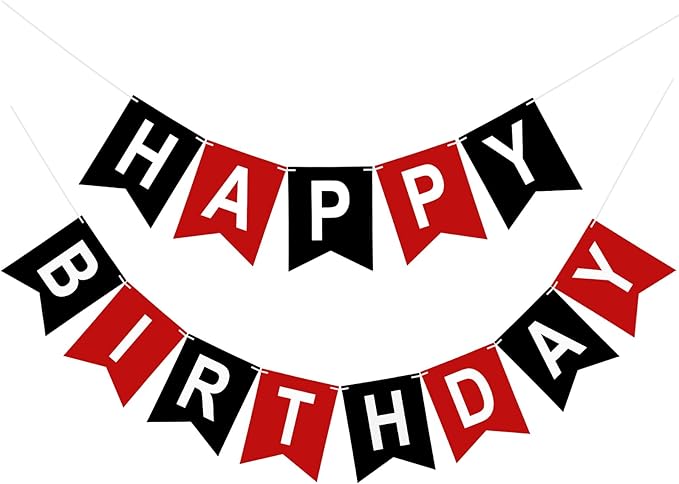 Happy Birthday Banner Birthday Party Banner NO DIY Happy Birthday Sign | by KINGLAKEGARDEN