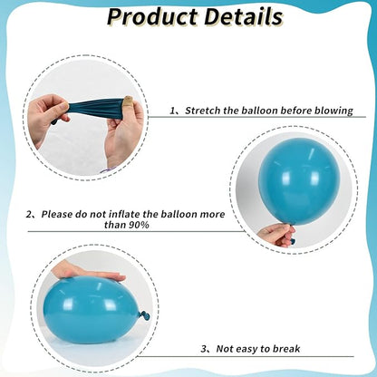 Blue Balloon Garland Arch Kit - Image 3