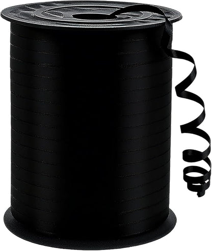 Black Curling Ribbon, 500 Yard Premium Black Curling Ribbons, Balloon String by Unknown