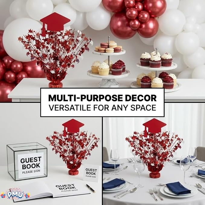PMU 3 Pcs Graduation Centerpieces - Image 5