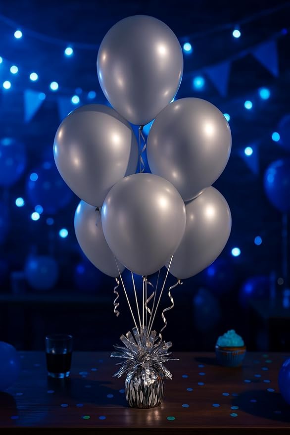 Balloon Weights Silver 2Pcs | Perfect - Image 5