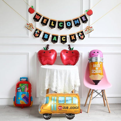 Welcome Back To School Balloons Set, First Day of School Decorations | 11Pcs - Image 4