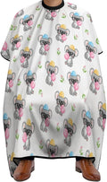 Extra Long Salon Cape, Bubble Gum Koala White Dyeing Salon Apron Shampoo Cutting Household Capes Wrap for Hair Salon