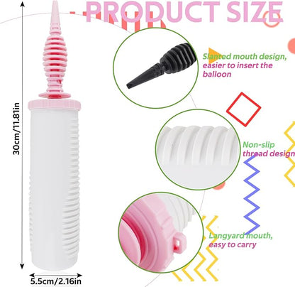 Balloon Pump Hand, Two-Way Dual Action, High Efficiency Manual Balloon Pump - Image 2