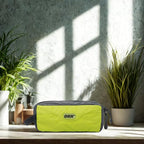 GOX Premium Toiletry Bag, Dopp Kit Case For Travel, Multifunction Organizer Pouch (Green/Grey)