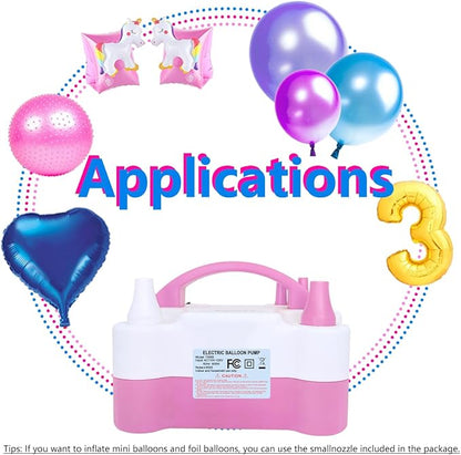 Electric Balloon Pump, Portable 2 Modes Balloon Blower Machine - Image 6