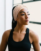 DRESHOW 4 Pack Turban Headbands for Women Wide Vintage Head Wraps Knotted Cute Hair Band Accessories