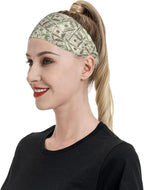Sports Sweatband for Men and Women, Sweat-Absorbing Headbands for Moisture Wicking, Suitable for Fitness Running Cycling Hiking Yoga Football Exercise