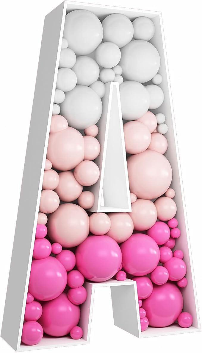 JW Passion - Premium Quality Made 3FT Tall Mosaic Balloon Frame Big Marquee by JW+Passion+-+Premium+Quality%2C+Made+With+Passion