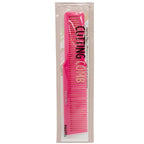 DONNA Cutting Comb – Precise Haircut & Sectioning Tool – Dual-Sided Fine & Wide Teeth Tail Comb for Layering, Thinning & Styling Wet or Dry Hair (PINK)