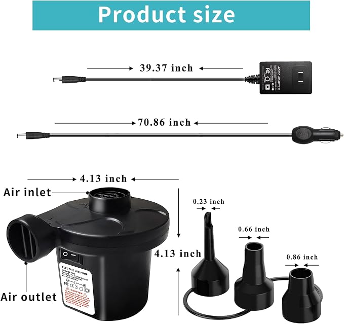 Air Pump for Inflatables - Image 5