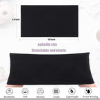 6 Pack Wide Turban Headbands for Women - Large Boho Head Wraps, Sports Workout Stretch Non-slip Soft Elastic Hair Bands