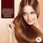 YOGI'S GIFT Henna Powder for Hair Color/Dye (500 Grams /1.1 Lb) - 100% Pure & Natural Red Hair Color - With High Lawsone Content - For Normal Hair, Red Hair Color - Includes FREE GLOVES and HEAD CAP