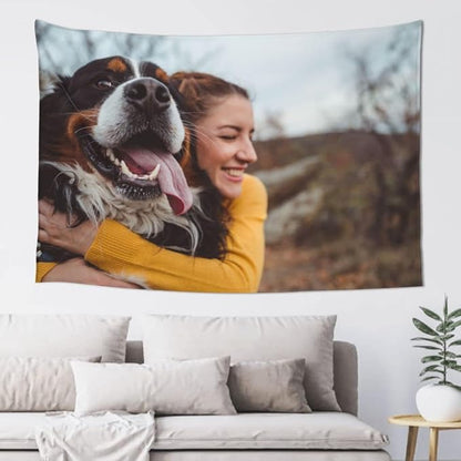 JINJUREN Custom Tapestry Upload Images Personalized Custom Tapestry Customized - Image 7