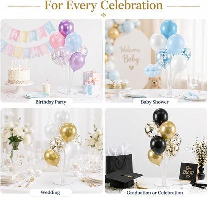 12 Pack Balloon Stands for Table 27.56 Inch Balloon Holders | Reusable Balloon - Image 6