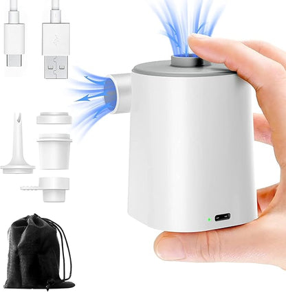 Mini Electric Air Pump for Inflatables, Ultra-Compact & Portable, Brushless by LiltsDRae