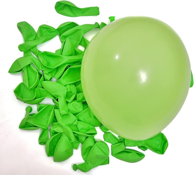 300 Pack Lime Green Balloons 12 inch Green Latex Party Balloon Bulk - Image 3