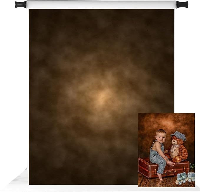 Kate 5x7ft Brown Abstract Backdrop by KateBackdropforPhotography