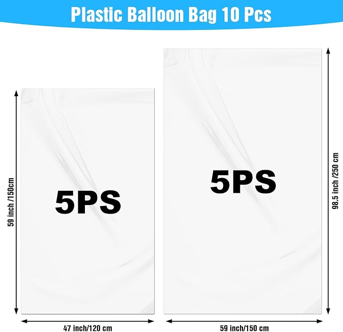 10 Pack Large Balloon Transport Bags - Image 2