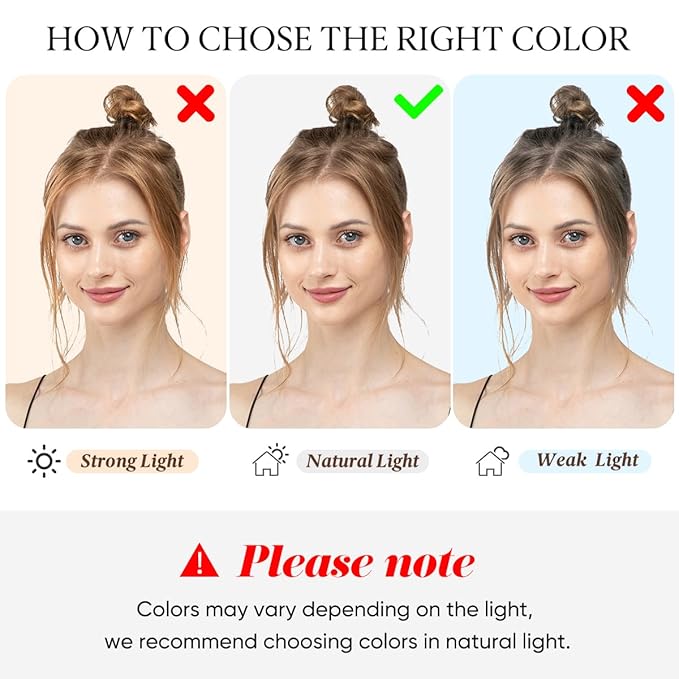 CJL HAIR Large Messy Bun Hair Piece Wavy Curly Scrunchies Synthetic Chignon Ponytail Hair Extensions Thick Updo Hairpieces for Women Beige Multi