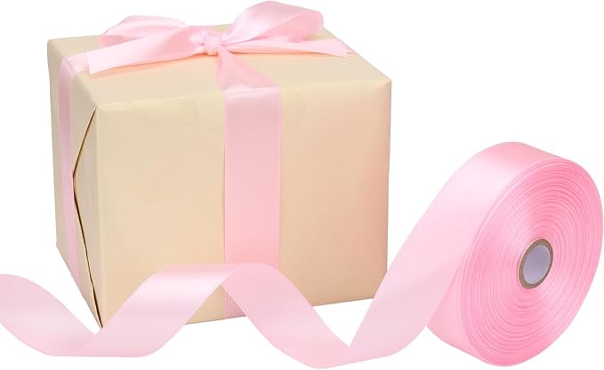 Nsilu Ribbon for Gift Wrapping 50 Yards Perfect Wedding Party Wreath Sewing DIY - Image 3