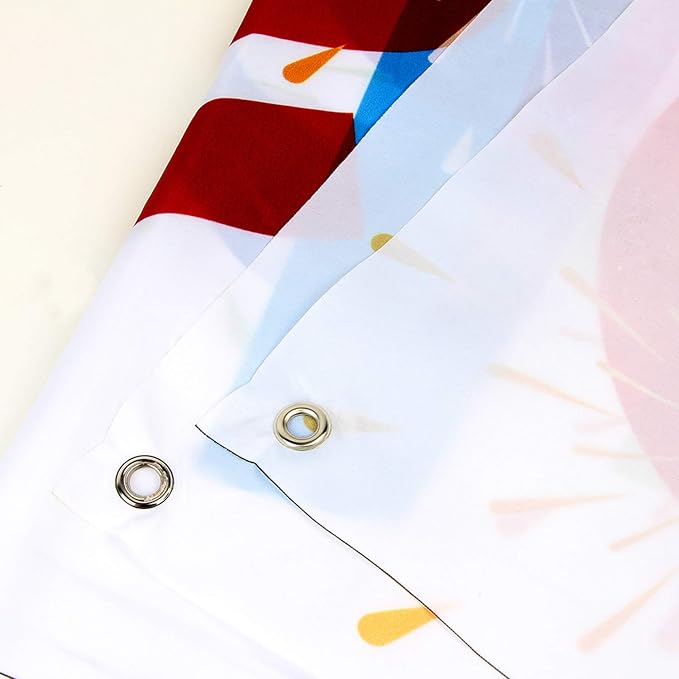 Colorful Congratulations Large Banner Wedding, Anniversary, Graduation - Image 3