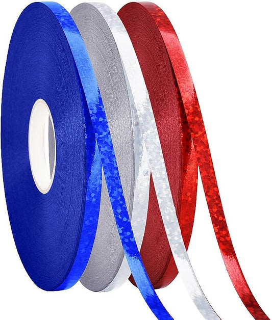 3 Rolls Sparkling Curling Ribbon by PendantofLuck