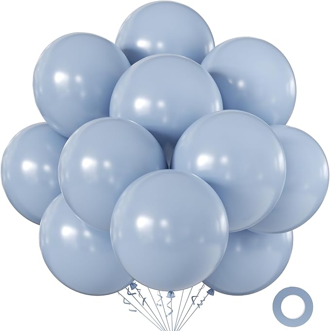 18 inch Pastel Gray Balloons by KALOR