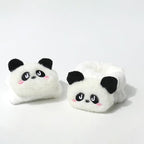 6PCS Cute Cat Ears Spa Headband for Washing Face Makeup Skincare Headband with Wrist Bands, Sleepover Party Supplies for Women/Teen Girl Trendy Stuff Present (6PCS Panda, standard size)